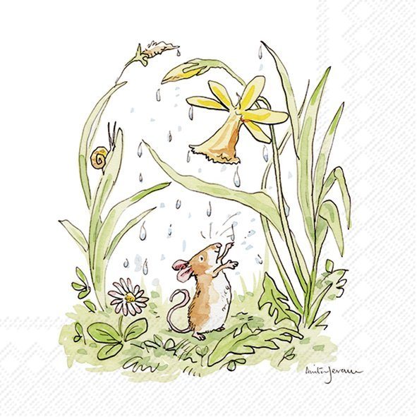 IHR Napkins April Showers
