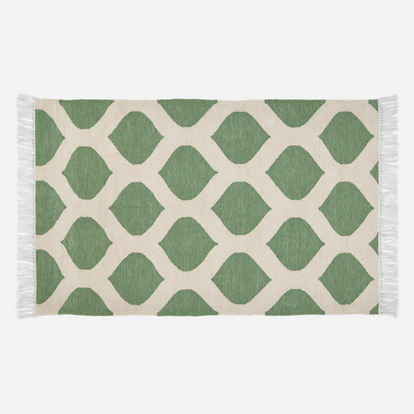 Weaver Green Cyrus Rug Green 150x90cm
