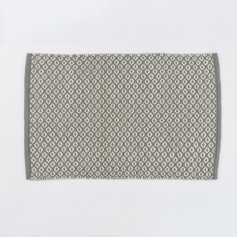 Weaver Green Thistle Rug Dove Grey 90x60cm