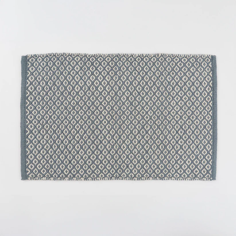 Weaver Green Thistle Rug Sky Blue 90x60cm