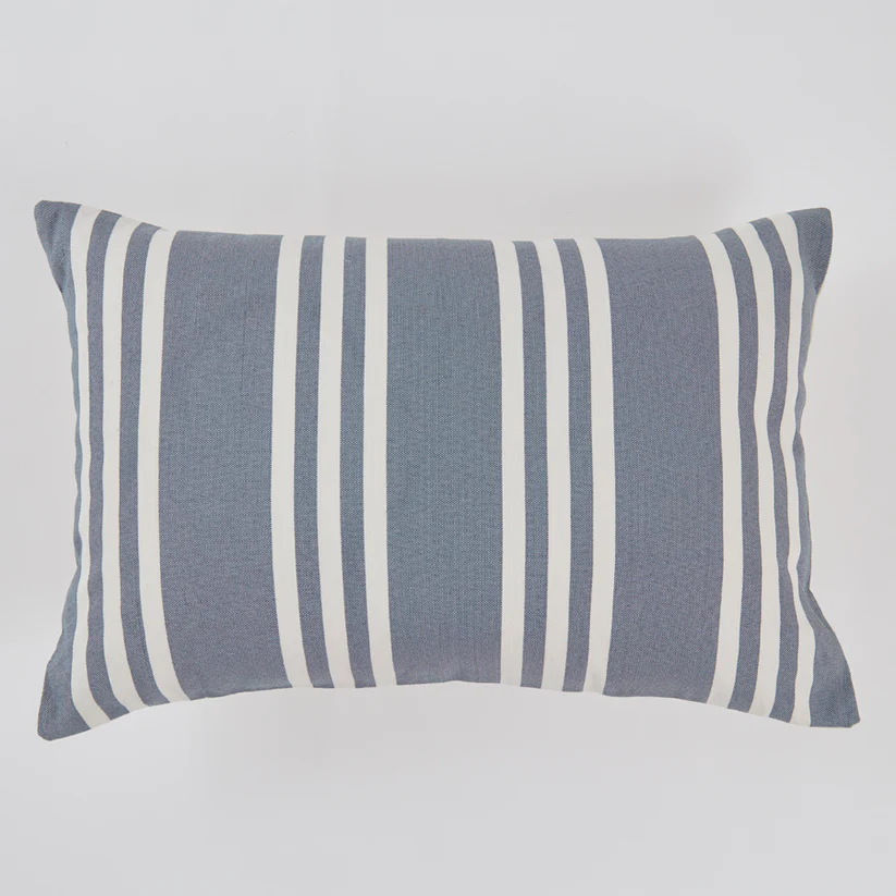 Weaver Green Maxime Blue Canvas Cushion 40x60cm