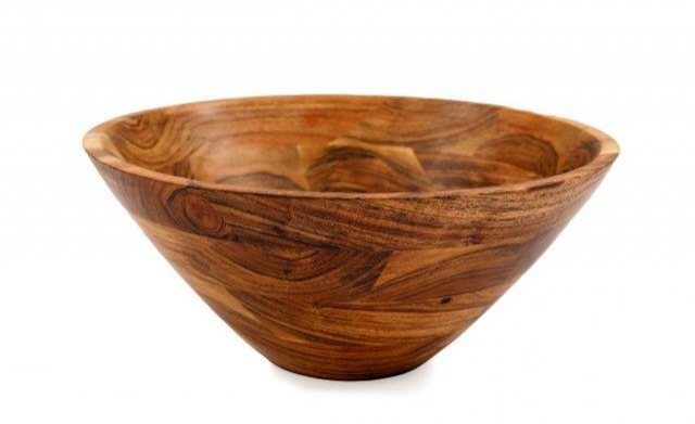Wooden Serving Bowl 35.5cm
