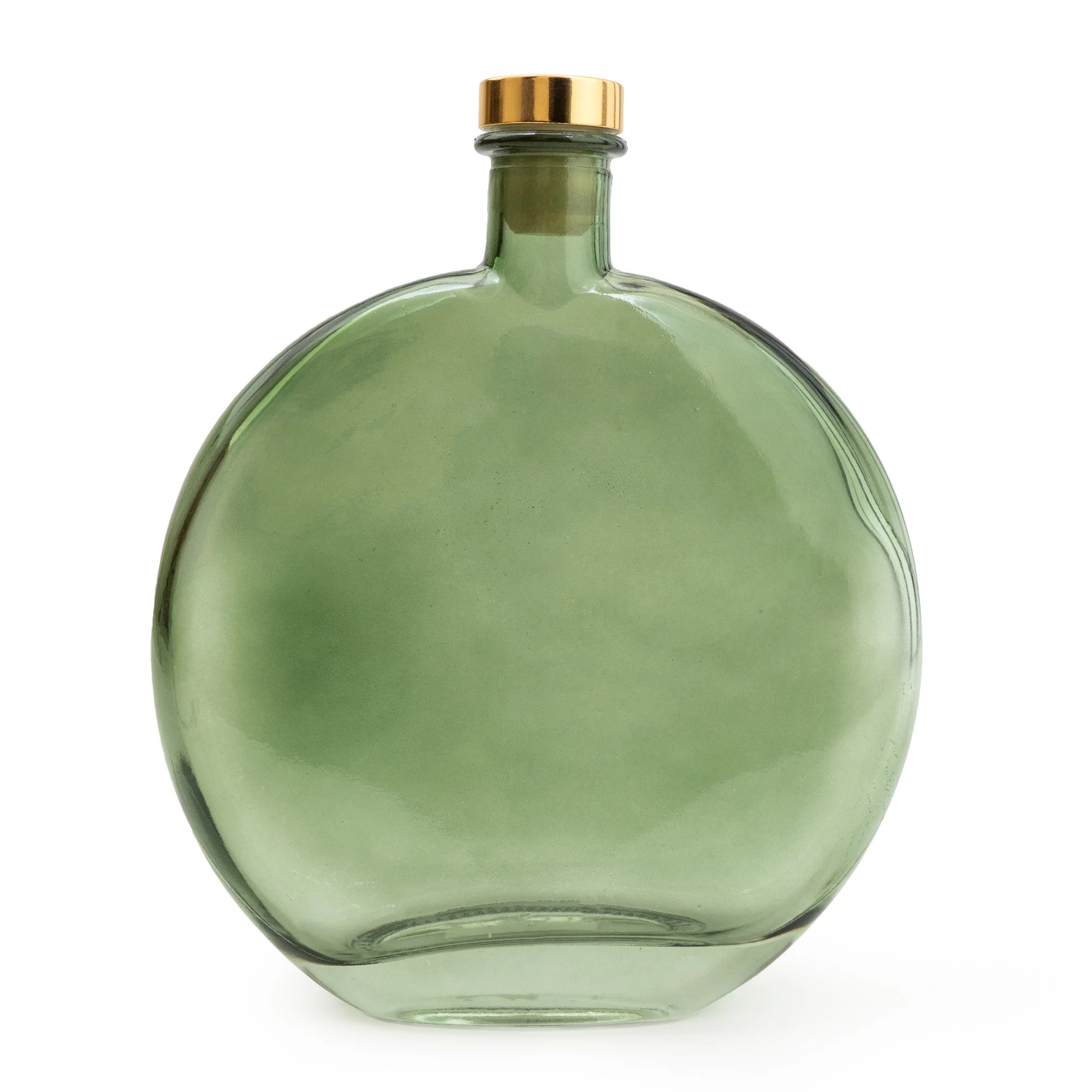 Oval Reed Diffuser Olive Green - Fig & Apple 500ml