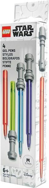 LEGO Star Wars Lightsaber Gel Pen 4pk