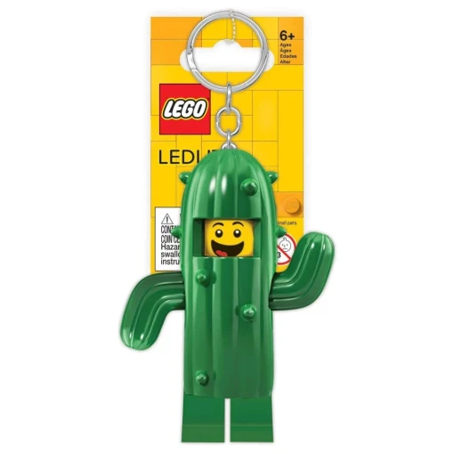 LEGO Iconic Minifigures Keychain Light Cactus Boy