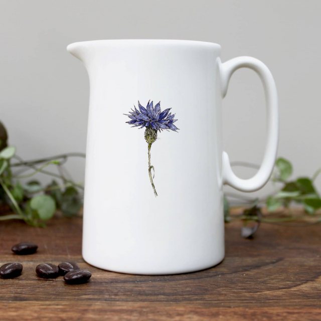 Toasted Crumpet Bone China Cornflower 1/2 Pint Jug in Gift Box