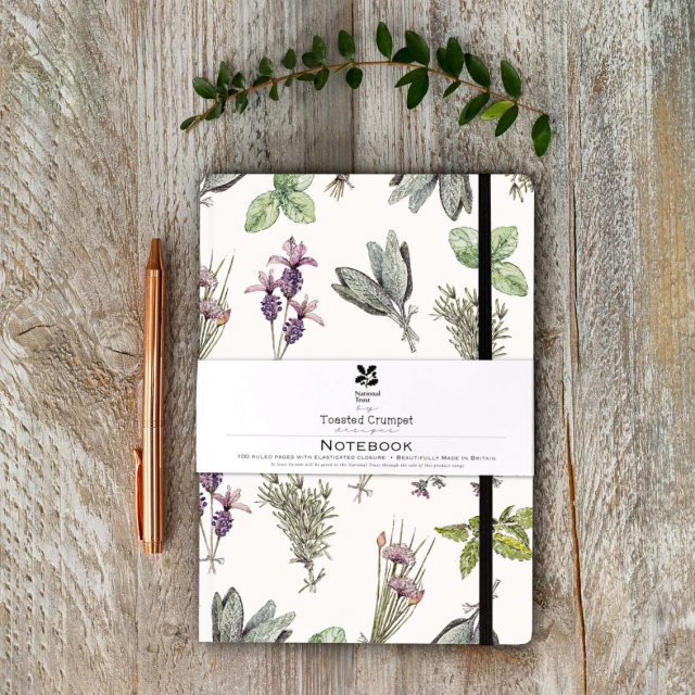 Toasted Crumpet The Kitchen Garden Collection Pure Chunky A5 Notebook