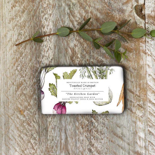 Toasted Crumpet The Kitchen Garden Exfoliating Soap
