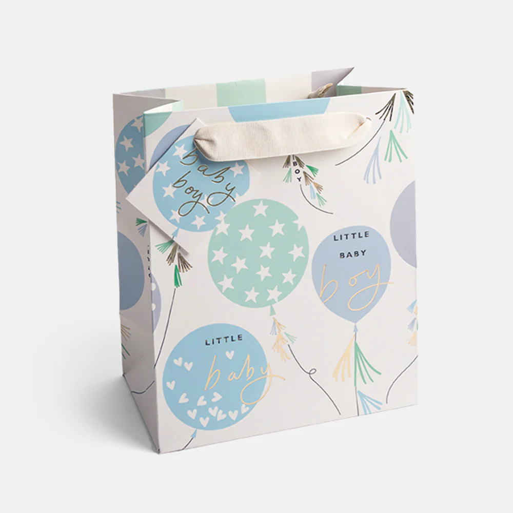 Caroline Gardner Baby Boy Medium Gift Bag
