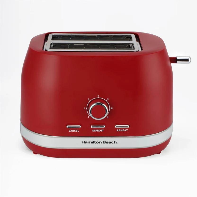 Hamilton Beach Ella 2 Slice Toaster - Matte Red