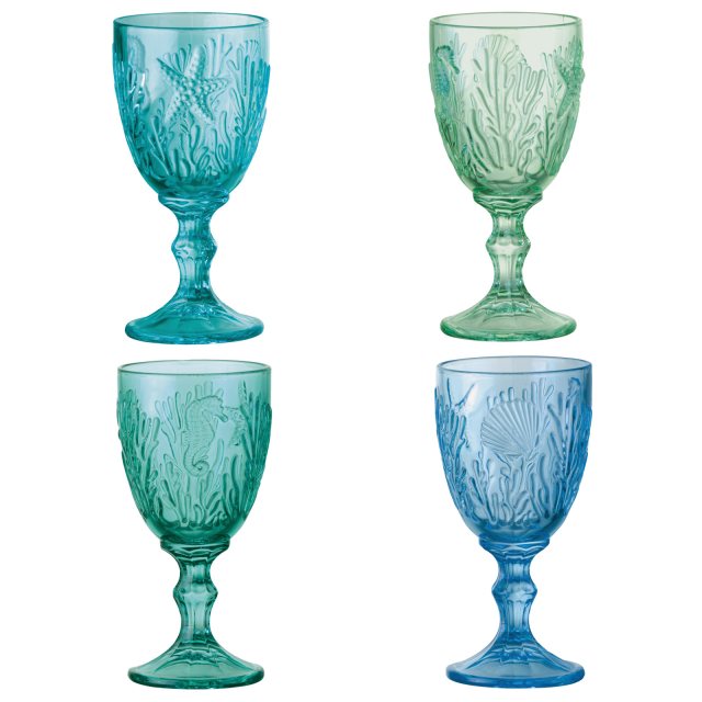 Artland Marine Goblets Set of 4