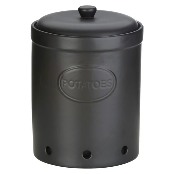 BIA Potato Storage Jar - Matte Black