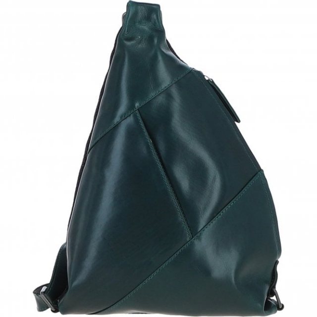 Ashwood Leather Sling Bag Green P-67