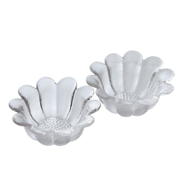Dartington Crystal Daisy Dish - Set of 2