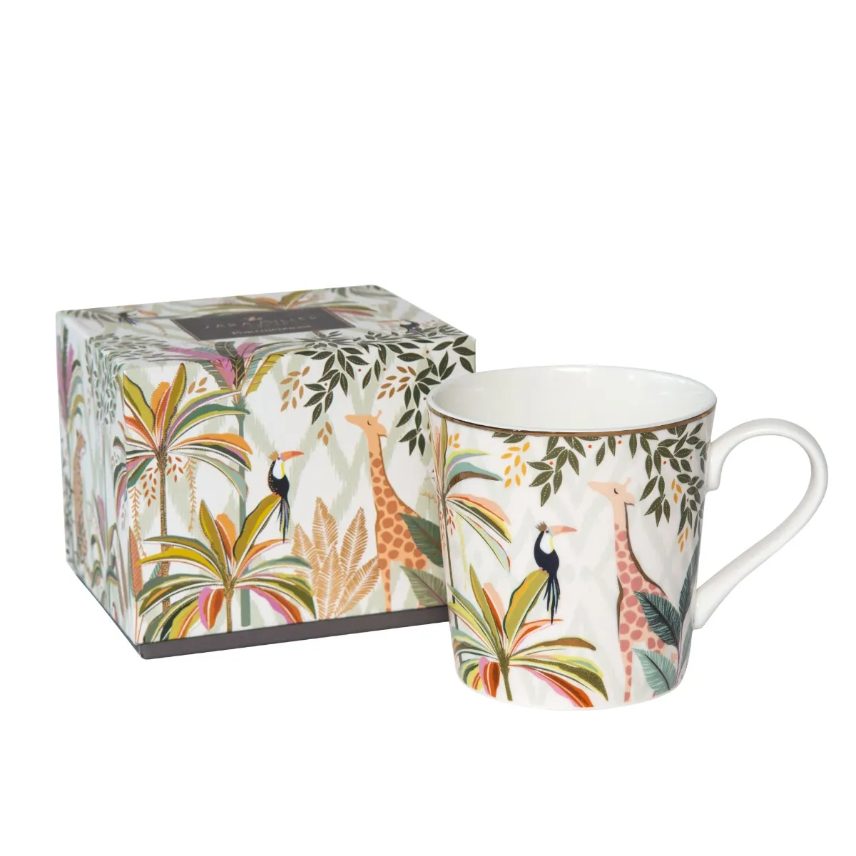Sara Miller Palm Garden Mug