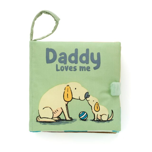 Jellycat Daddy Loves Me Fabric Book