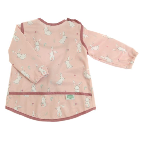 Ziggle Coverall Feeding Bib - Bunnies