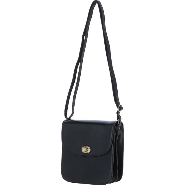 Ashwood Leather Medium Crossbody Black V81