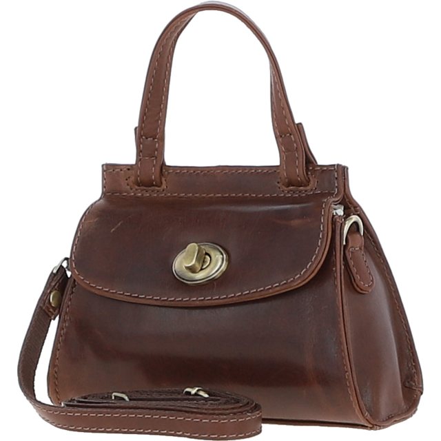 Ashwood Leather Small Grab Bag Brown V82