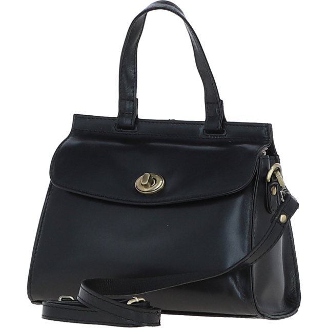Ashwood Leather Medium Grab Bag Black V83