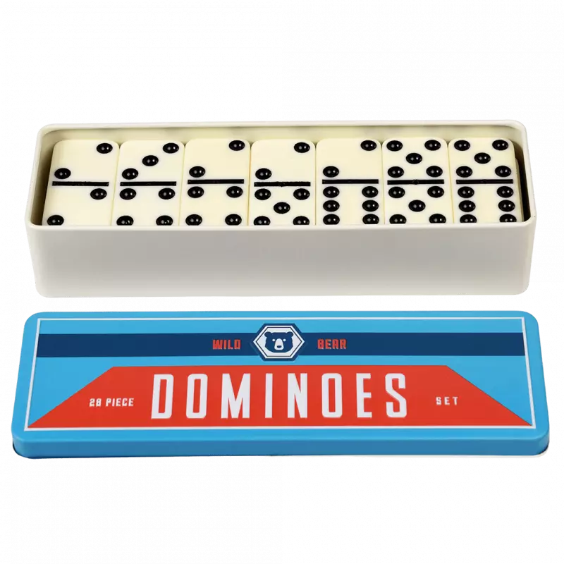 Rex London Dominoes in A Tin - Wild Bear