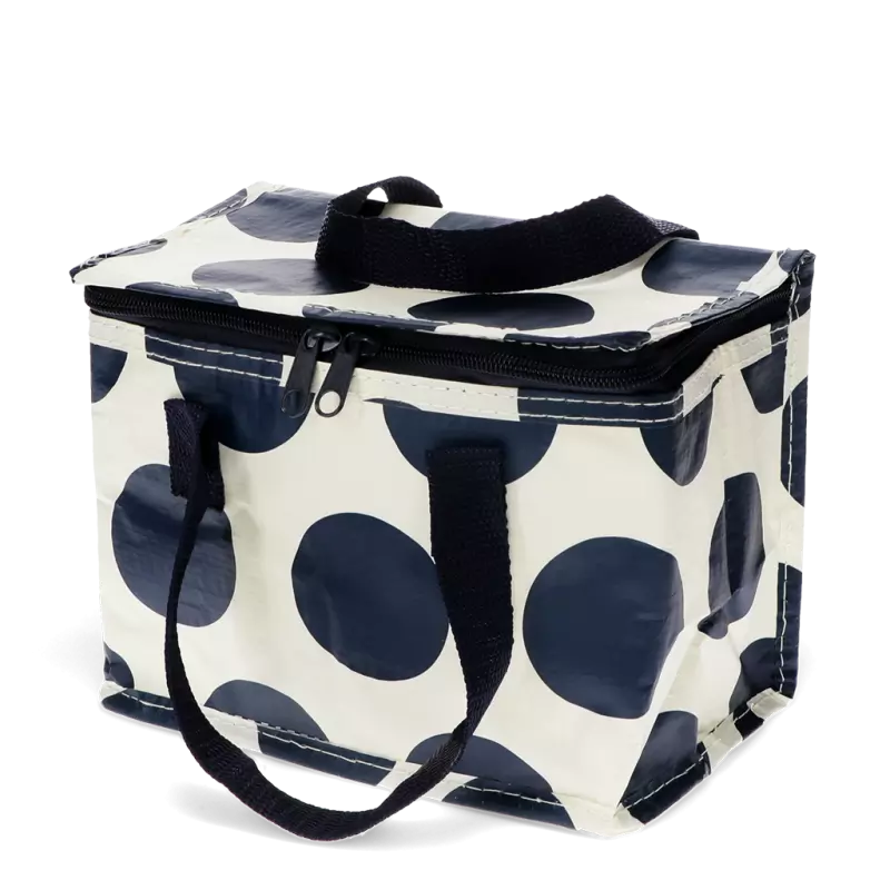 Rex London Insulated Lunch Bag - Spotlight Navy On White