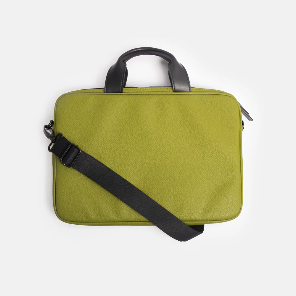 Caroline Gardner Moss Green 16" Laptop Bag