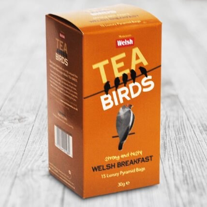 Welsh Brew Tea Birds Welsh Breakfast - 15 Luxury Pyramid Teabags
