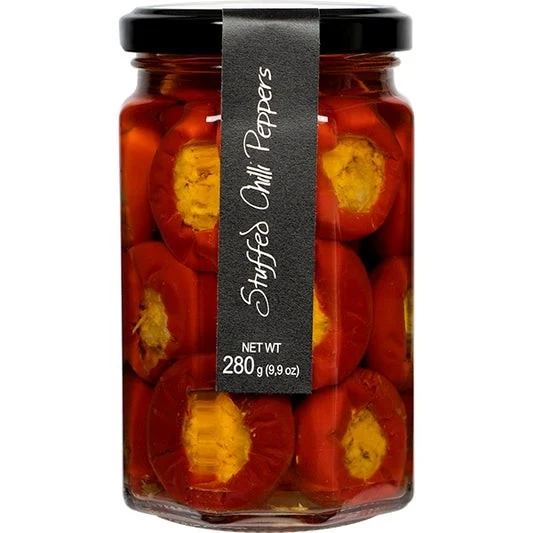 Ortosalento Casina Rossa Chilli Peppers Stuffed With Tuna Rice & Ricotta 280g
