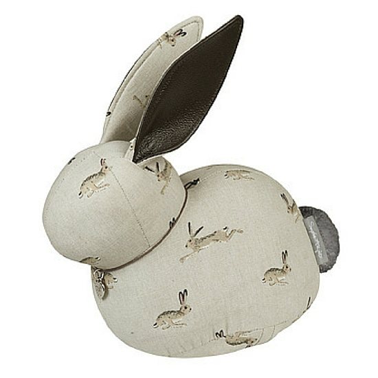 Sophie Allport Albetta Embroidered Baby Hare Marl Babygro