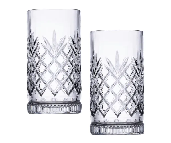 Ravenhead Eton Set Of 2 Hiball Glasses 45cl