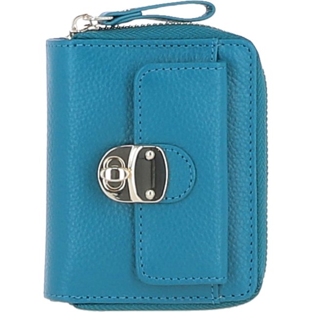 Ashwood Leather Chic Coin Purse - Turquoise Y-50