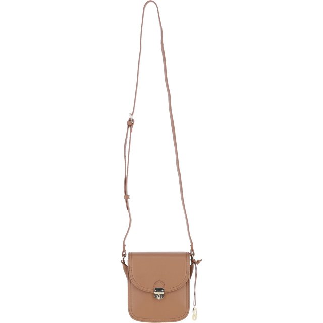 Ashwood Leather Crossbody Bag with Twist Lock - Butterscotch Y-52