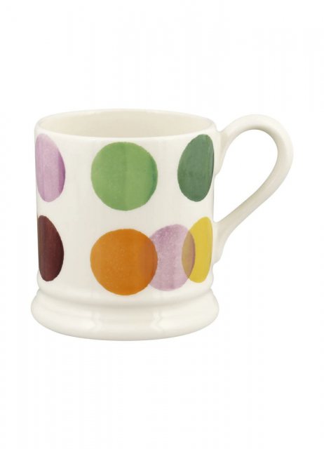 Emma Bridgewater Carrots & Beets Colour Palette 1/2 Pint Mug