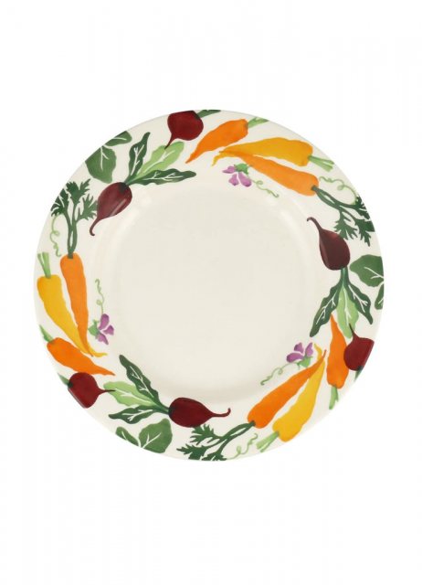 Emma Bridgewater Carrots & Beets Large Dinner Plate 10.5 Inch