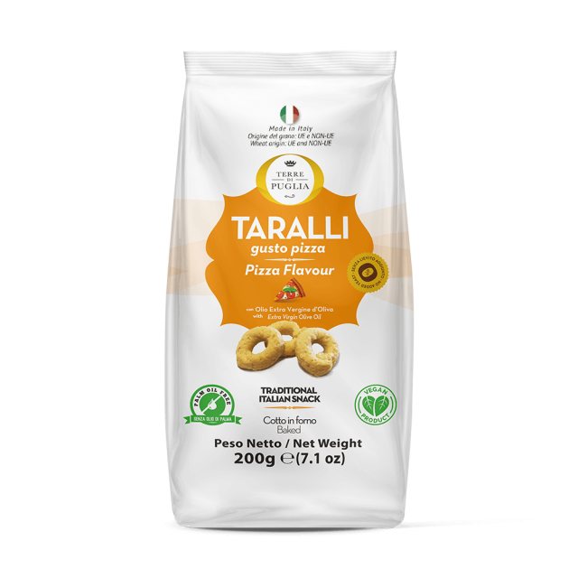 Terre di Puglia Taralli Pizza Flavour 250g
