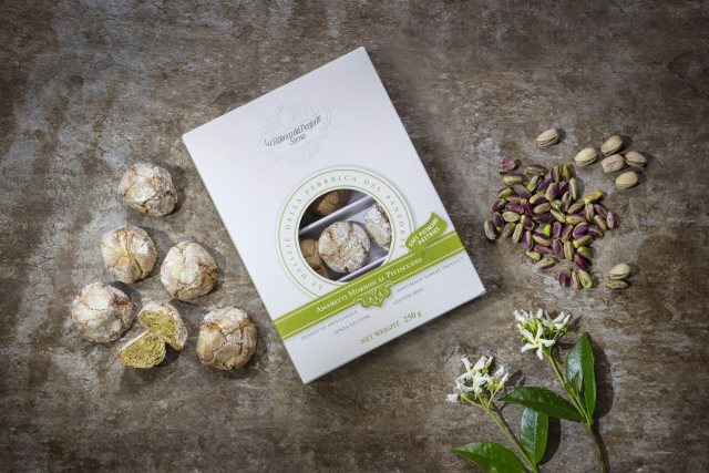 Fabbrica del Panforte Soft Amaretti with Pistachio 250g