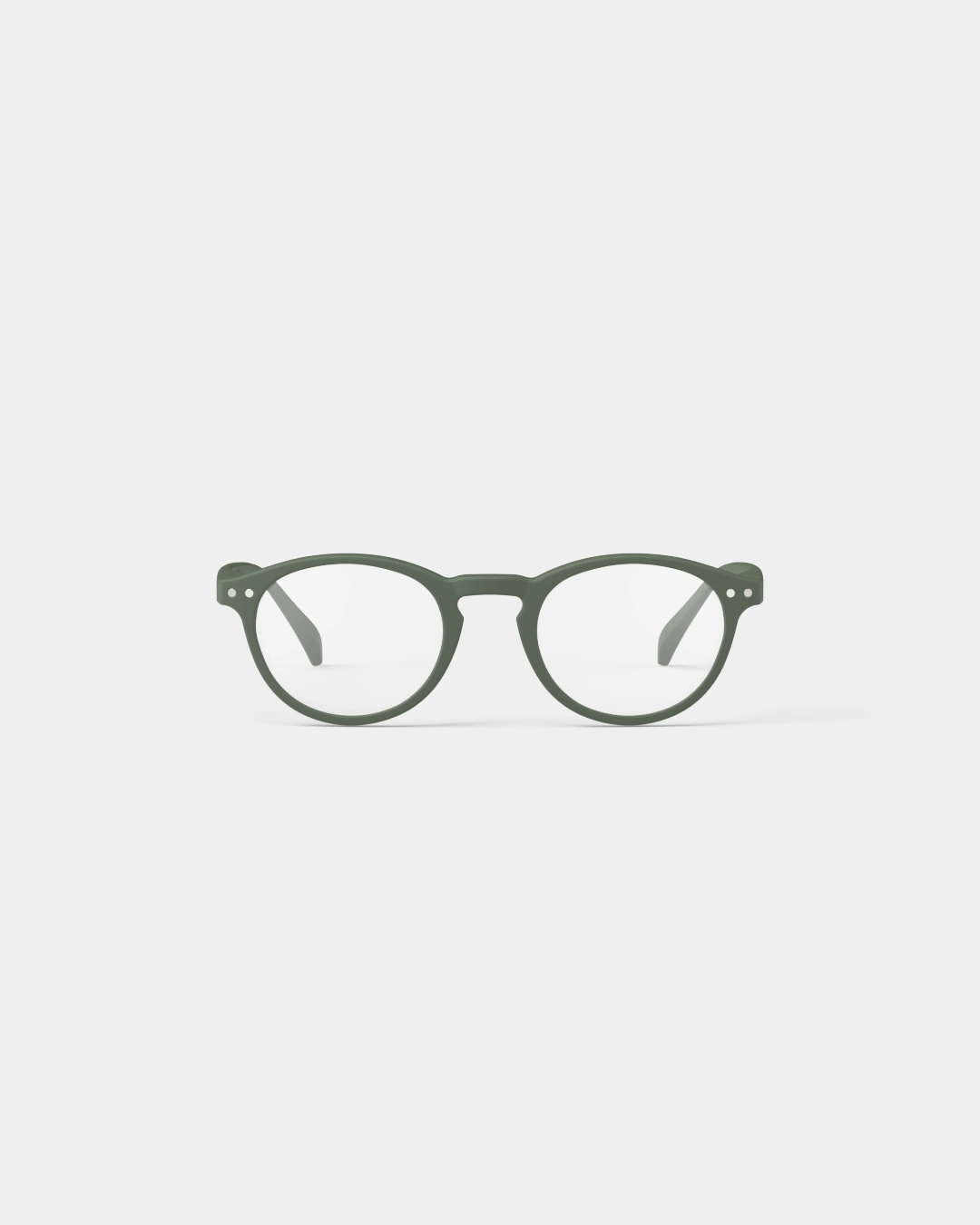 IZIPIZI #A Khaki Green Reading Glasses