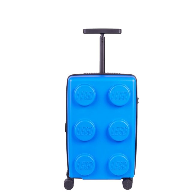 Lego Brick Explorers Trolley cabin Case - Bright Blue