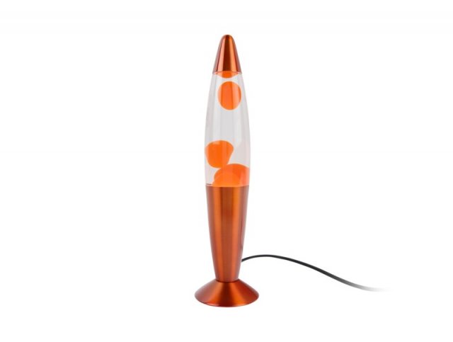Leitmotiv Table Lamp Funky Rocket Lava - Orange