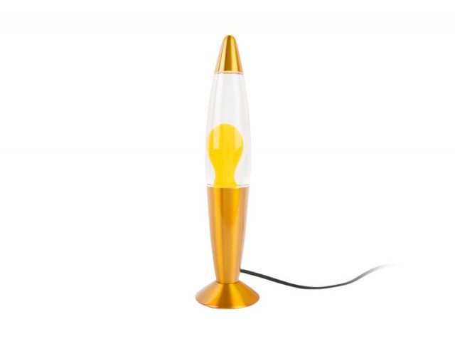 Leitmotiv Table Lamp Funky Rocket Lava - Yellow