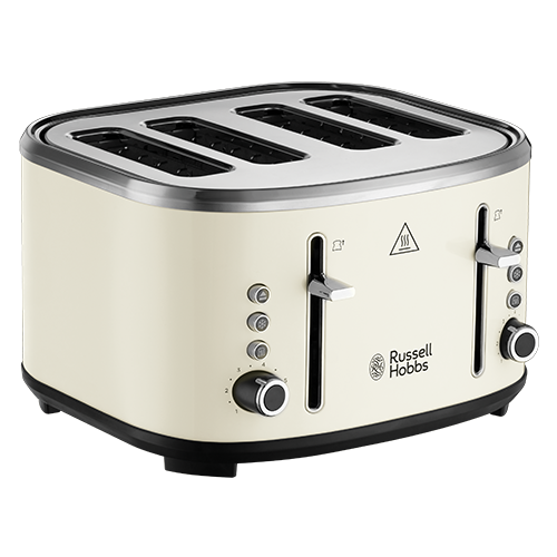 Russell Hobbs Stylevia Cream 4 Slice Toaster