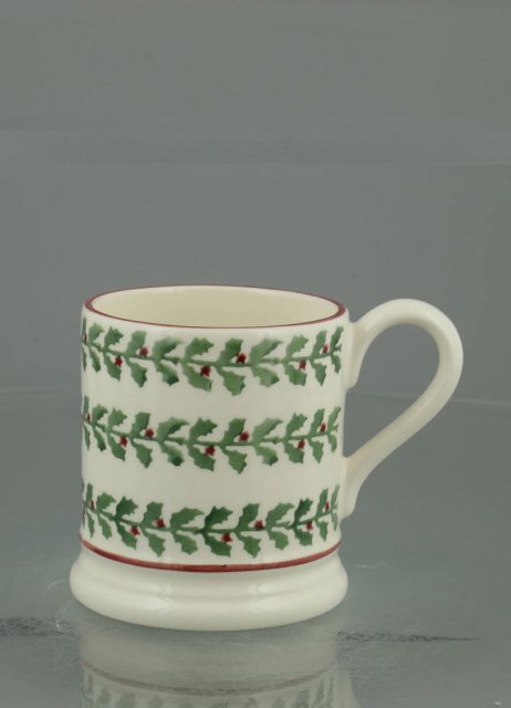 Emma Bridgewater Tiny Holly 1/2 Pint Mug