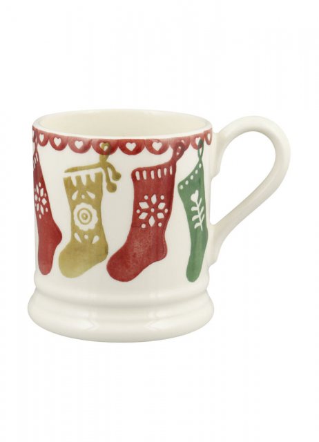 Emma Bridgewater Christmas Stockings 1/2 Pint Mug