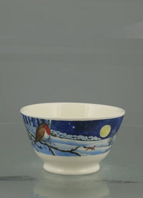 Emma Bridgewater Midnight Robin Small Old Bowl