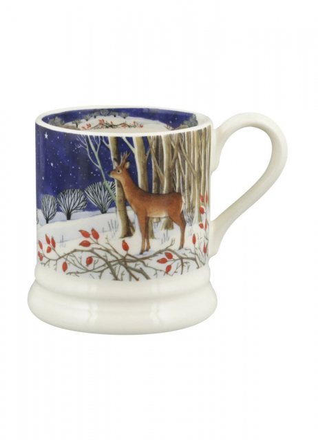 Emma Bridgewater Midnight Deer 1/2 Pint Mug