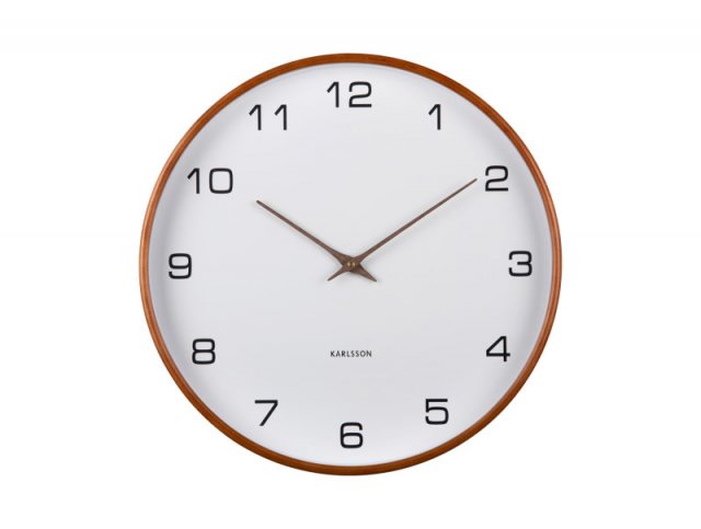 Karlsson Wall Clock Acento - White