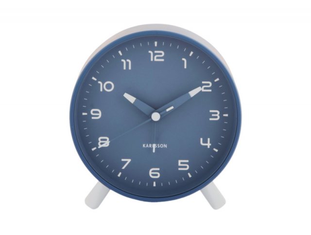 Karlsson Alarm Clock Orgullo - Classic Blue