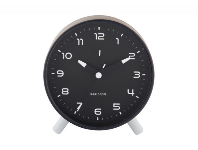 Karlsson Alarm Clock Orgullo - Black