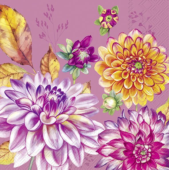 IHR Napkins Dahlia Pink